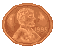 "Show me first your penny,"
